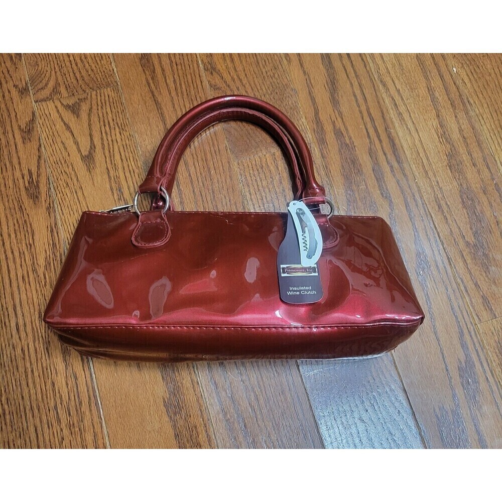 Summer Time  Primeware Wine Clutch Candy Burgundy, Lunch Box- Corkscrew included